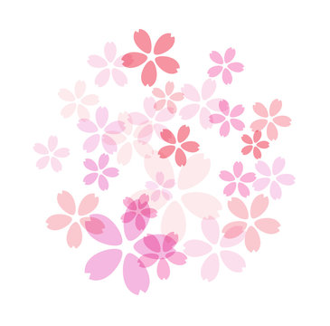 桜模様素材