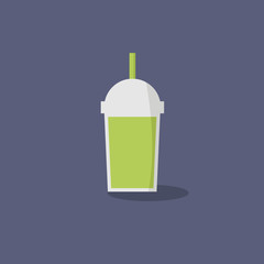 vector illustration icon drink flat design