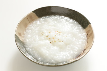 Chinese food, homemade rice porridge