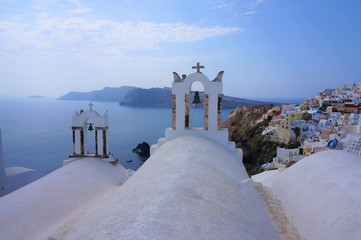 santorini island in greece