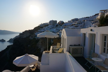 santorini island in greece