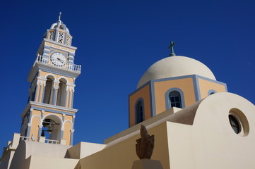 santorini island in greece