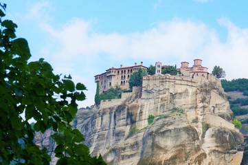 Obraz premium The Meteora Monasteries in Greece