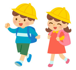 小学生　通学　ランドセル