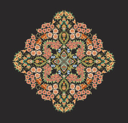 Decorative elegant luxury design.Paisley pattern.Design for cover, fabric, textile, wrapping paper .