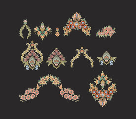 Decorative elegant luxury design.Paisley pattern.Design for cover, fabric, textile, wrapping paper .