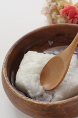 Japanese instant food ingredient, dried rice porridge