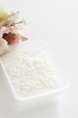 Japanese instant food ingredient, dried rice porridge