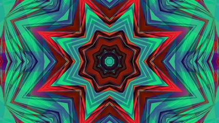 Kaleidoscope Mandala Art Design Abstract Background