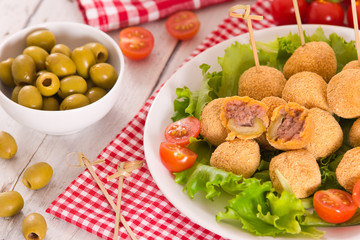 Ascoli stuffed olives.
