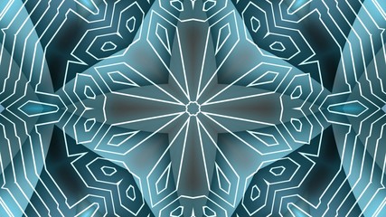 Kaleidoscope Mandala Art Design Abstract Background