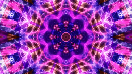 Kaleidoscope Mandala Art Design Abstract Background