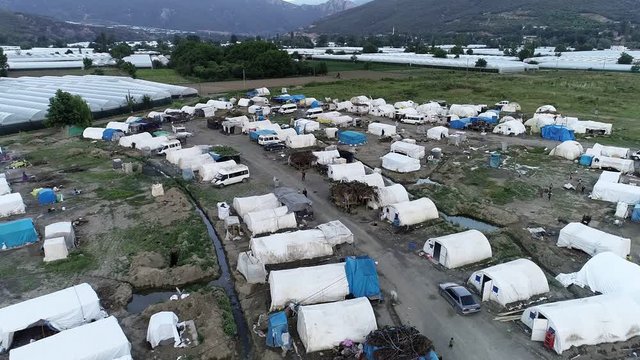 Tents for agricultural workers