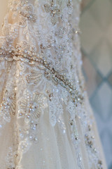 wedding dress details