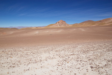Landscape in the Puna de Atacama, Argentina