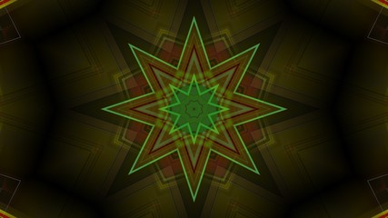 Kaleidoscope Mandala Art Design Abstract Background