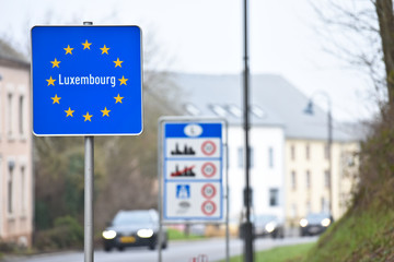 frontière circulation pays europe Luxembourg