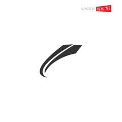 Swash Abstract Icon Logo Vector