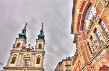 Budapest landmarks, HDR Image