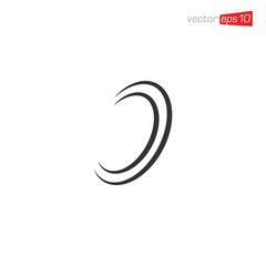 Abstract Circle Logo Icon Vector