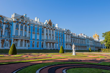 Catherine palace and gardens