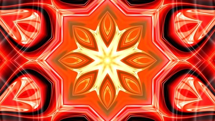Kaleidoscope Mandala Art Design Abstract Background