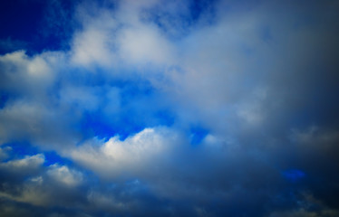 Obraz premium High altitude clouds nature background