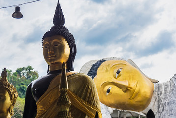 Obraz premium Saraburi , Thailand - January, 01, 2020 : Wat Pha Swang Boon, Saraburi, Thailand