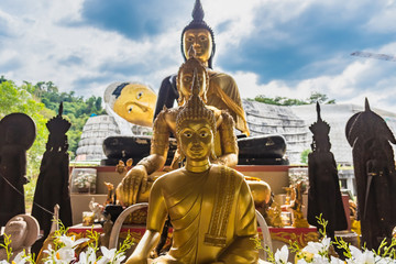 Saraburi , Thailand - January, 01, 2020 :  Wat Pha Swang Boon, Saraburi, Thailand