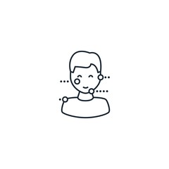 Hotspots creative icon. From Augmented Reality icons collection. Isolated Hotspots sign on white background