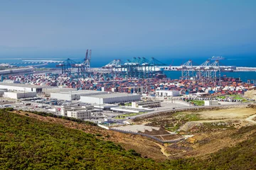 Port of Tanger Med, Morocco, the largest port in Africa © Pierre-Yves Babelon
