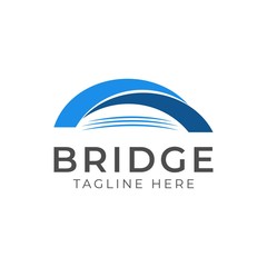 Bridge Logo, Construction Logo, Building