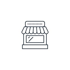 small business creative icon. From Business icons collection. Isolated small business sign on white background