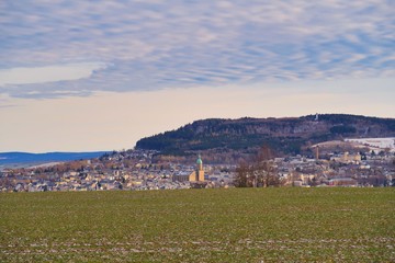 Obraz premium Annaberg-Buchholz im Erzgebirge