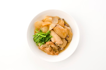 手羽中と大根の煮物