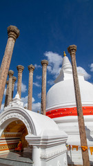 Anuradhapura Stupa temple (Sri Lanka)