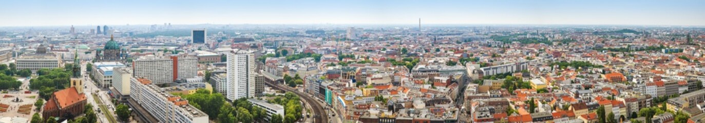 Berlin panorama - great view in the city center