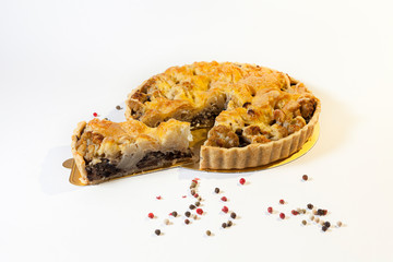 author's vegetarian dishes from the chef from natural vegetables, cheese, cottage cheese