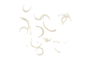 Pile of nail clipping
