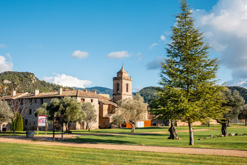 Fototapeta premium Liguerre del Cinca in Aragon, Spain