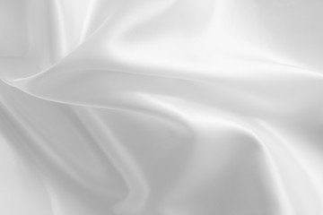 Fototapeta na wymiar White abstract silk background