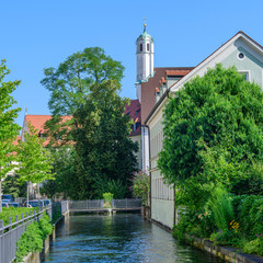 Augsburgs Kanäle - Teil des Wassermanagementsystems