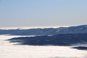 Fototapeta na wymiar Tatras in winter, Slovakia