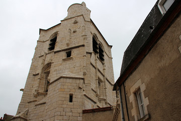 Obraz premium medieval belfry in sancerre (france) 