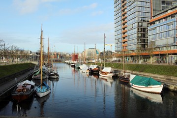 Der Germaniahafen in Kiel.