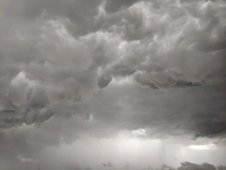 cloud puffy rainy global warming effect black thunderstorm dramatic 