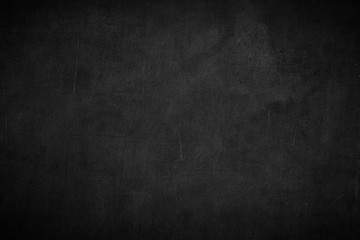 Blank front Real black chalkboard background texture in college concept for back to school kid...