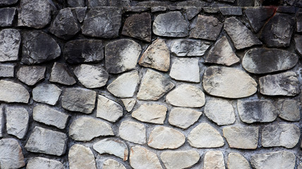 The texture of the stone wall. Old castle stone wall texture background. Stone wall as a background or texture. Part of a stone wall, for background or texture. pattern gray color modern style design