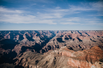 Fototapeta na wymiar L'immensité - Paysage du Parc National Grand Canyon en Amérique