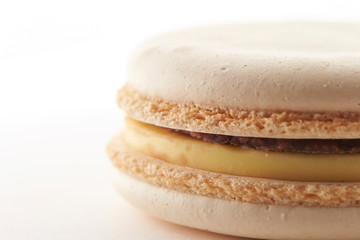 Sweet red beans paste macaroon 